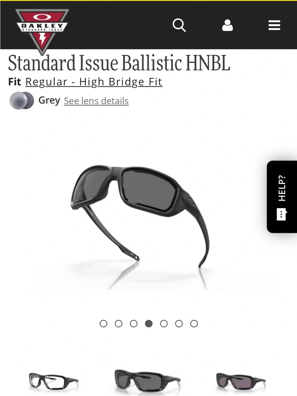 Oakley Standard Issue Ballistic HNBL Sunglasses